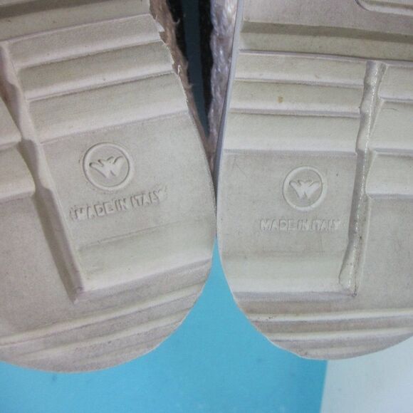 Makris Womens Size 8 / 38.5 Slip On Platform Espadrille Loafer Casual Shoes - Picture 13 of 14